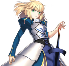 Alternate Saber wrong version ( Enie in saber unifrom )